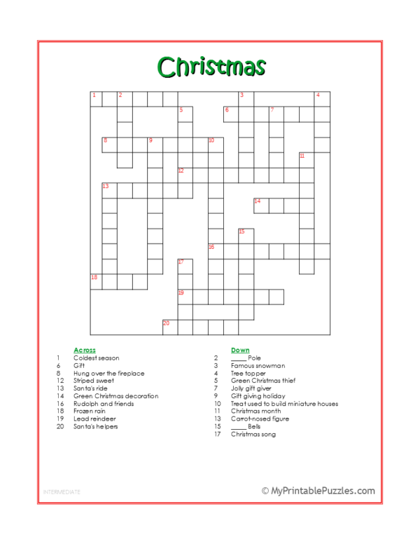 christmas-crossword-puzzle-intermediate-my-printable-puzzles